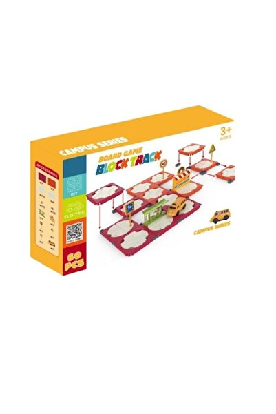 Import ProNice Constructor Import ProNice Labirint de autostradă, 60 de piese, multicolor, 34x6,5x22cm