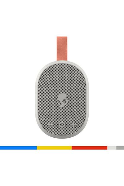 Skullcandy Portable Speaker OUNCE+, Bluetooth, 16 Hours Autonomy, IPX7 (White/Orange)