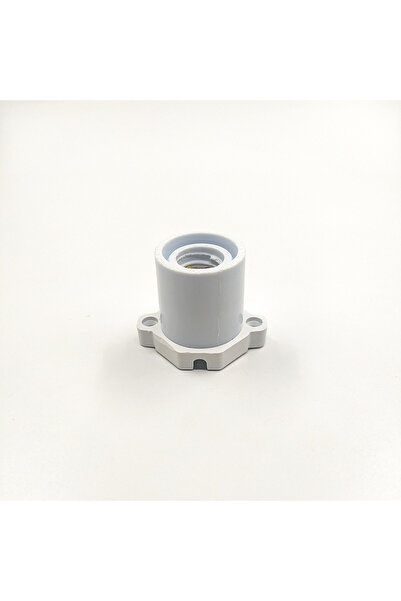 Retro Vitrini Dekoratif Plastik E14 Donanma Duyu Beyaz Renk (1 Adet)