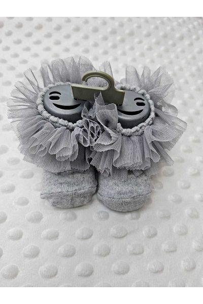 BERKAY Berkaysun Cotton Tulle Kokoş Baby Socks