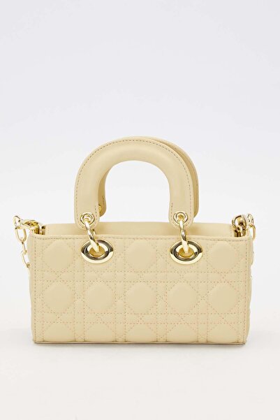 Levidor Light Green Chain Strap Accessory Handbag