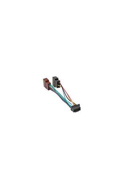 SOHO Cablu audio auto pentru redare sistem audio, mufă ISO JVC cu 16 pini, 20...