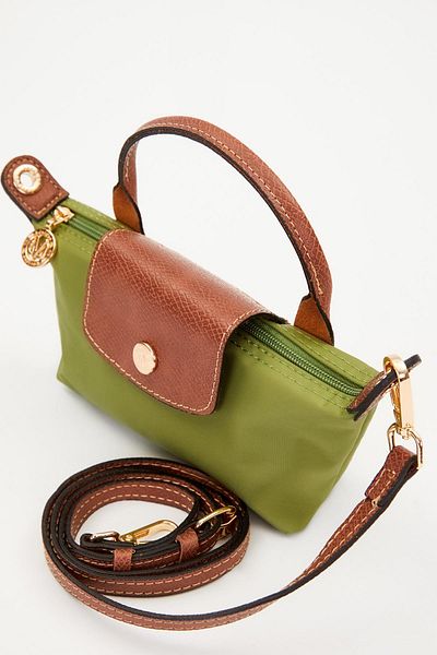 Levidor Green Leather Cover Detailed Handbag