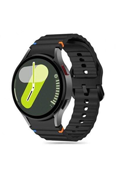 Tech-Protect Curea sport din silicon pentru seria Samsung Galaxy Watch (negru)