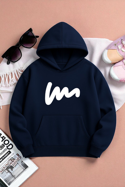 uyguntarz Unisex W Printed Oversize Sweatshirt