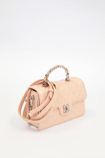 Levidor Pink Rose Printed Handbag