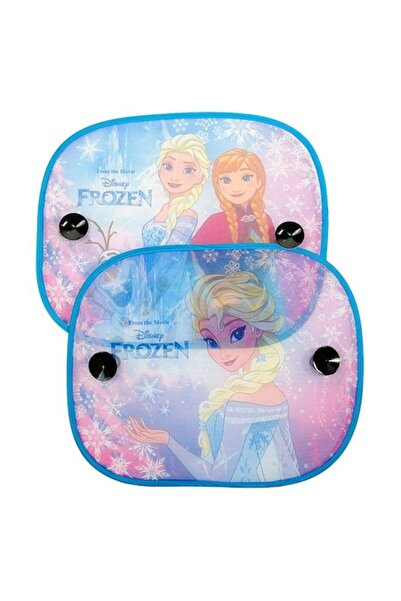 Bibilel Set 2 parasolare auto cu design Frozen, fixare cu ventuză, 44x36 cm, ...