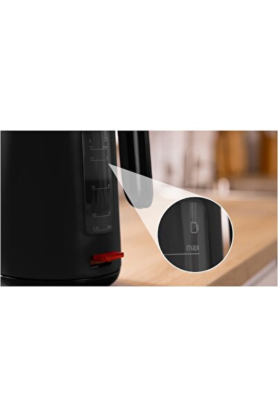 Bosch Fierbător de apă TWK2M163, 1,7 l, filtru de calcar, oprire automată, supraîncălzire și funcționare fără apă