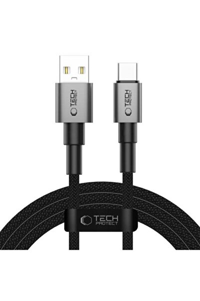 Tech-Protect Cablu de date și încărcare USB-A la USB-C Ultraboost DNA, 15W, 3...