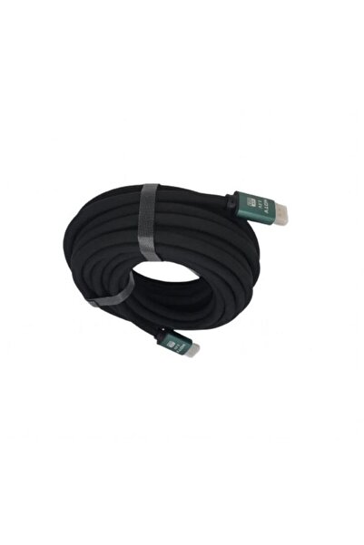 OEM Cablu HDMI 4K 3D cu Ethernet, 10 metri - Vizionare UltraHD, Negru-Verde