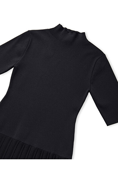 İpekyol Transparan mix triko elbise