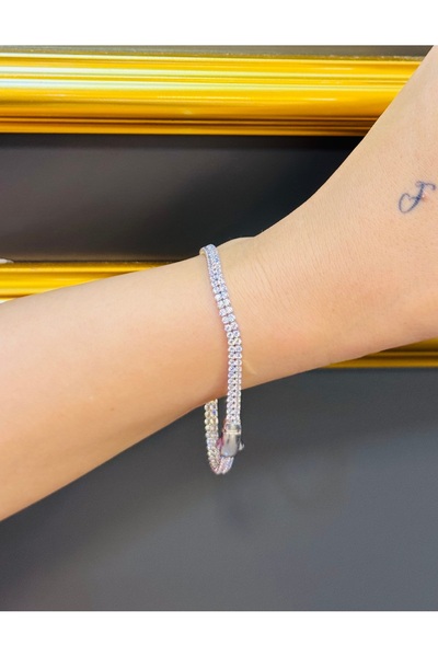 UZUNDAĞ KUYUMCULUK 14 Ayar Altın 2 Sıralı Su Yolu Bileklik