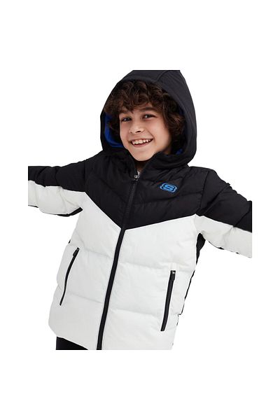 SKECHERS Boy's Offwhite Coat