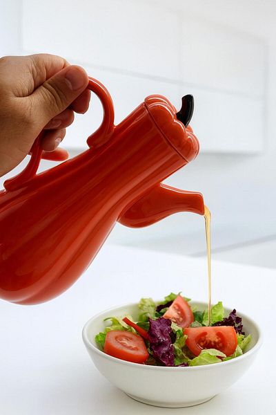ŞURA MUTFAK 1000 ml Pumpkin Ceramic Oil Container