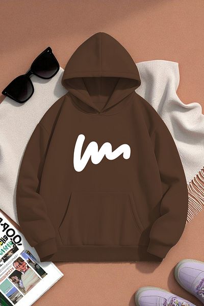 uyguntarz Hanorac oversize unisex cu imprimeu W