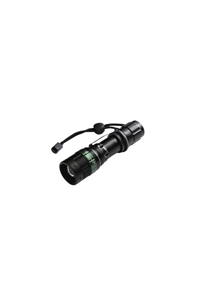 SOHO Lanterna LED zoom, 3W, 150lm, clema de prindere, 3xAAA, 133x37x24mm