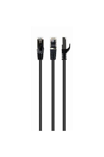 Gembird Network Cable PP6A-LSZHCU-BK-10M, RJ45, Cat. 6A, SFTP, LSZH, 10m (Black)