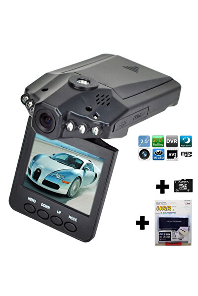 OEM LingTong HD Car Camera with Auto Start and Continuous Recording