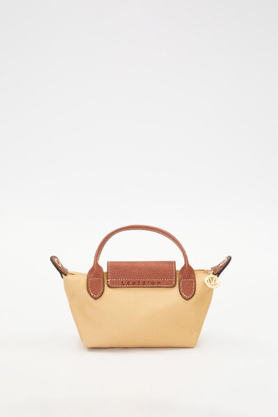 Levidor Khaki Leather Cover Detailed Handbag