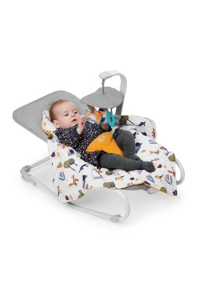 Kinderkraft 2-in-1 Baby Seat Felio 2 with Toys, Yellow