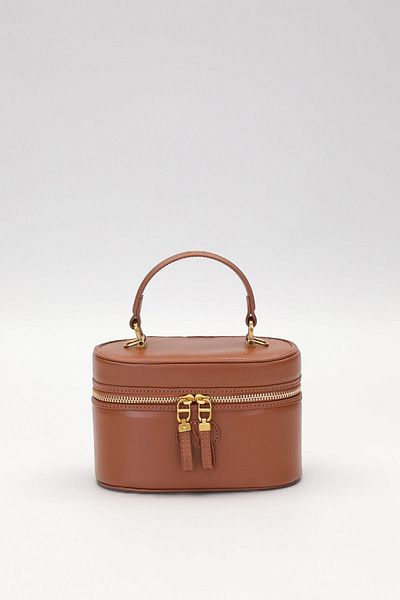Levidor Camel Cylinder Model Handbag