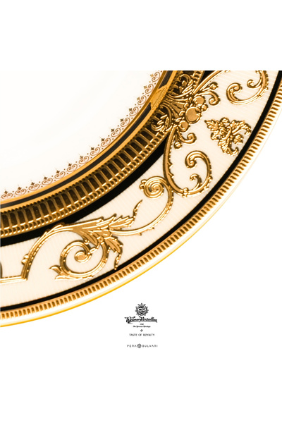 Weımar Carla Of Bavaria 6 Kişilik 12 Parça Kahve Seti Siyah