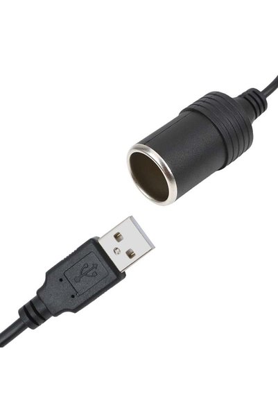 Powermaster PM-5726 USB 2.0 Siyah 5 Volt 2 Amper To 12 Volt 800Mah Araç Çakmaklığına Çevirici