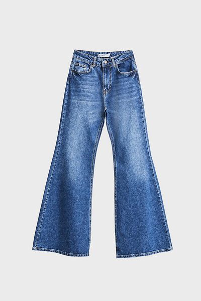 its basic Women's Dark Blue Color 2W5-5 Flare Fit Comfort Fabric Inner Size 83cm Denim Jean