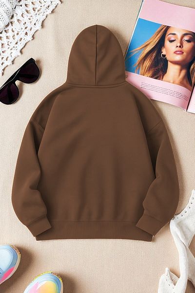 uyguntarz Unisex Heart Lollipop Detailed Printed Oversize Sweatshirt