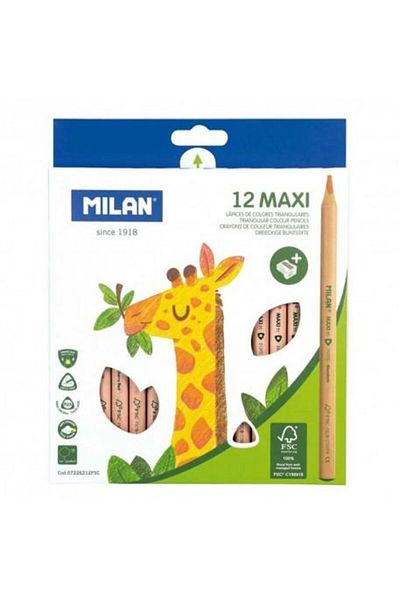 Milan Creion color 12 maxi FSC