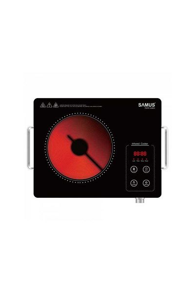 Samus Portable electric hob Vitroceramic PSVFE-11BG3 Infrared Touch control Automatic shut-off s