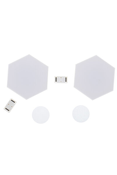 OEM Lampa modulara, LED, 10 piese, Telecomanda, Alb