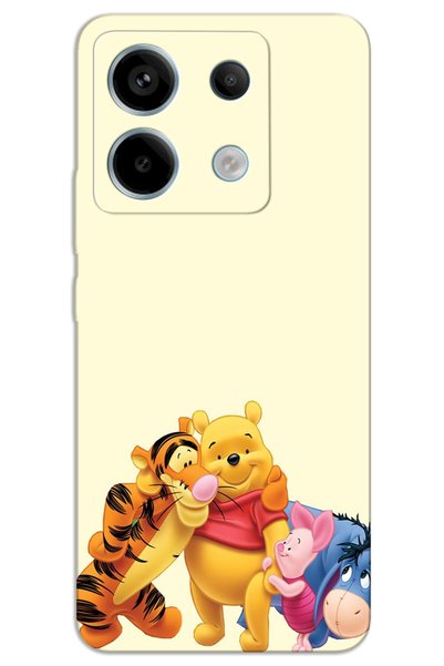 MRCİLETİSİM حافظة هاتف Xiaomi Poco M6 Pro ذات غطاء خلفي مطبوع بنمط HD - ويني ...