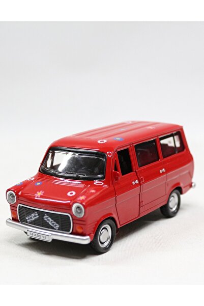 e-vitrin Sesli ve Işıklı Çiçek Abbas Minibüs 12 Cm Metal Çek Bırak Araba