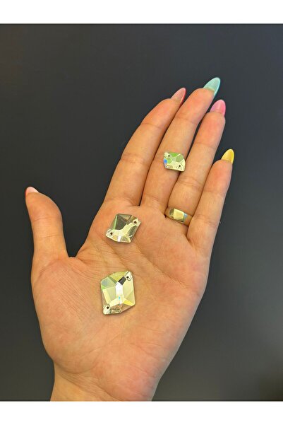 Gönülden Tasarım ΣΕΤ ΠΕΤΡΑΣ ΚΡΥΣΤΑΛΛΟΣ 1,5-1 CM 2X1,5 CM 3X2 CM