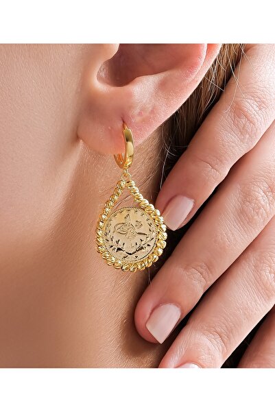 Hakan Güler Kuyumculuk 14 Ayar Altın Dorika Toplu Reşat Model Küpe