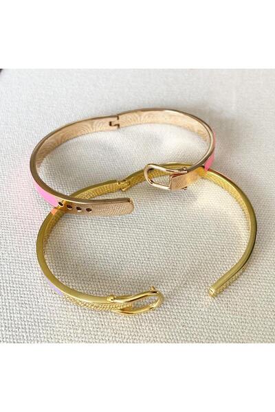 Necati Gün Mineli Rose Gold Double Steel Handcuffs