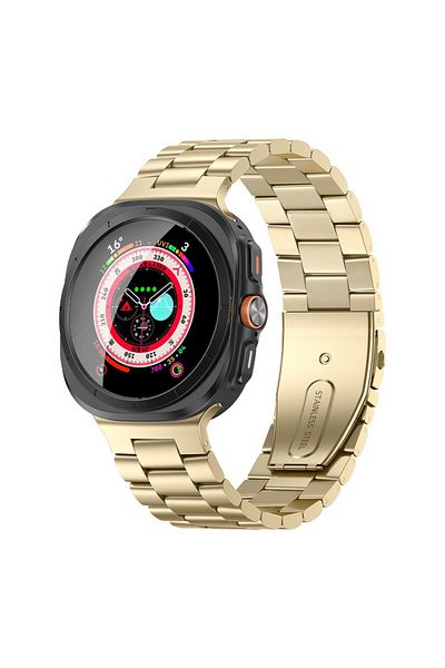 redmud teknoloji Samsung Galaxy Watch 8 Classic Compatible Stainless Steel Metal Band + Adjustment Apparatus