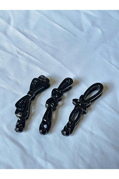 bijoux uniques muz toka topuz tokası 3lü set