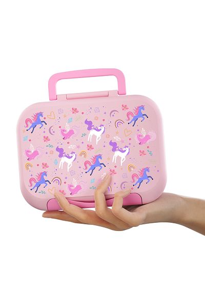 esabela Lunch Box for Kids, Multi-Compartment, Leakproof, Insulated, Food Organizer, Bento for School