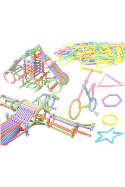 OEM Construction set for children, 1000 pieces, Plastic, +3 years, Multicolor
