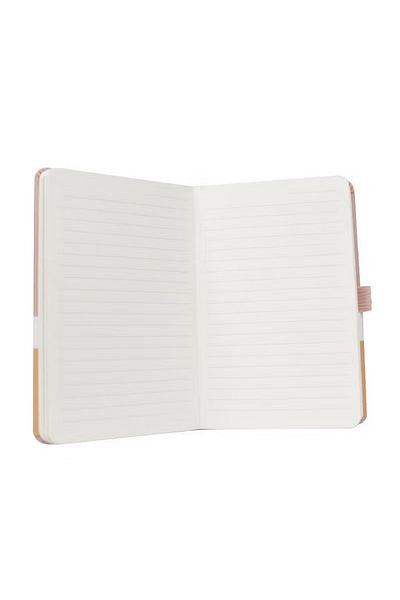 Roco Notebook with Embossed Cover & Elastic Band – 9 x 14 cm, 160 Pages
