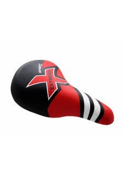 ÇEÇEN HOME Red-Black Color Bicycle Saddle, Extreme Bicycle Seat