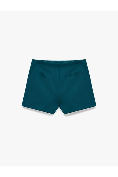 Koton Slim Fit Pocket Detailed Mini Shorts Skirt