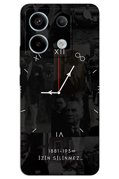 MRCİLETİSİM Xiaomi Redmi Note 13 Pro 5G Kılıf HD Desen Baskılı Arka Kapak - A...