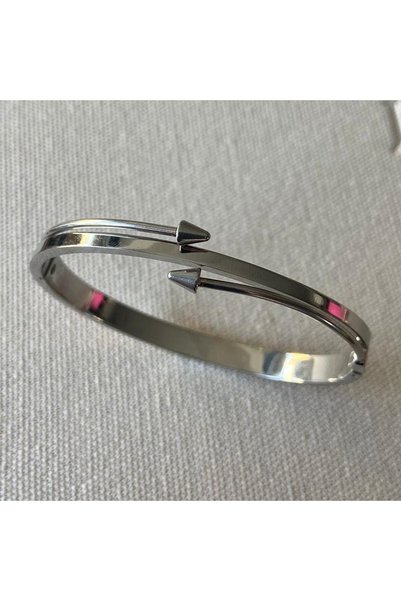 Necati Gün Double Silver Steel Handcuffs
