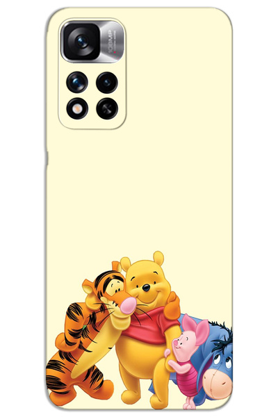MRCİLETİSİM حافظة هاتف Xiaomi Redmi Note 11 Pro Plus مطبوعة بنمط HD - ويني ذا...