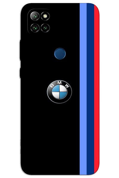 MRCİLETİSİM Casper Via E30 Case Hd Pattern Printed Back Cover - Black Three Stripes