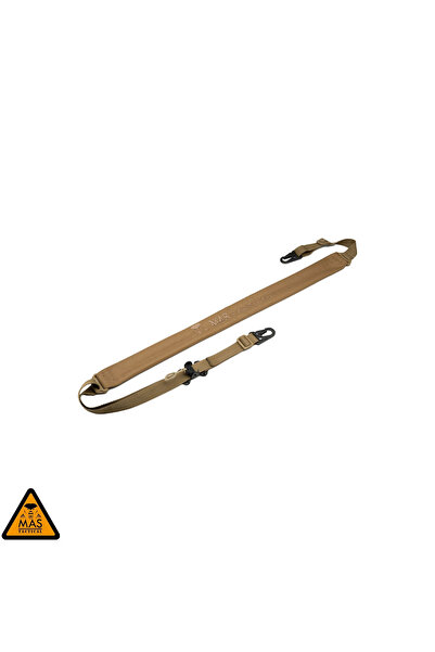 Mastactical MAS TACTICAL ÇİFT NOKTA ASKI KAYIŞI HIZLI AYAR TOKALI TAN GEN2