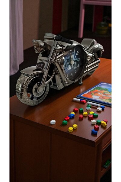 FAMEMUS ACCESSORY Motorbisiklet Görünümlü Çalar Saat